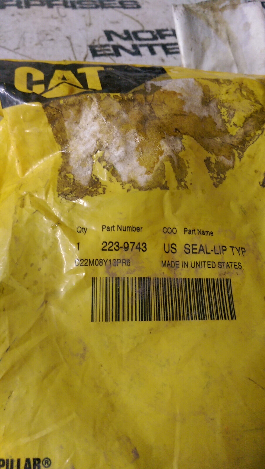 223-9743 Caterpillar Sealing Ring 2239743 Lip Seal