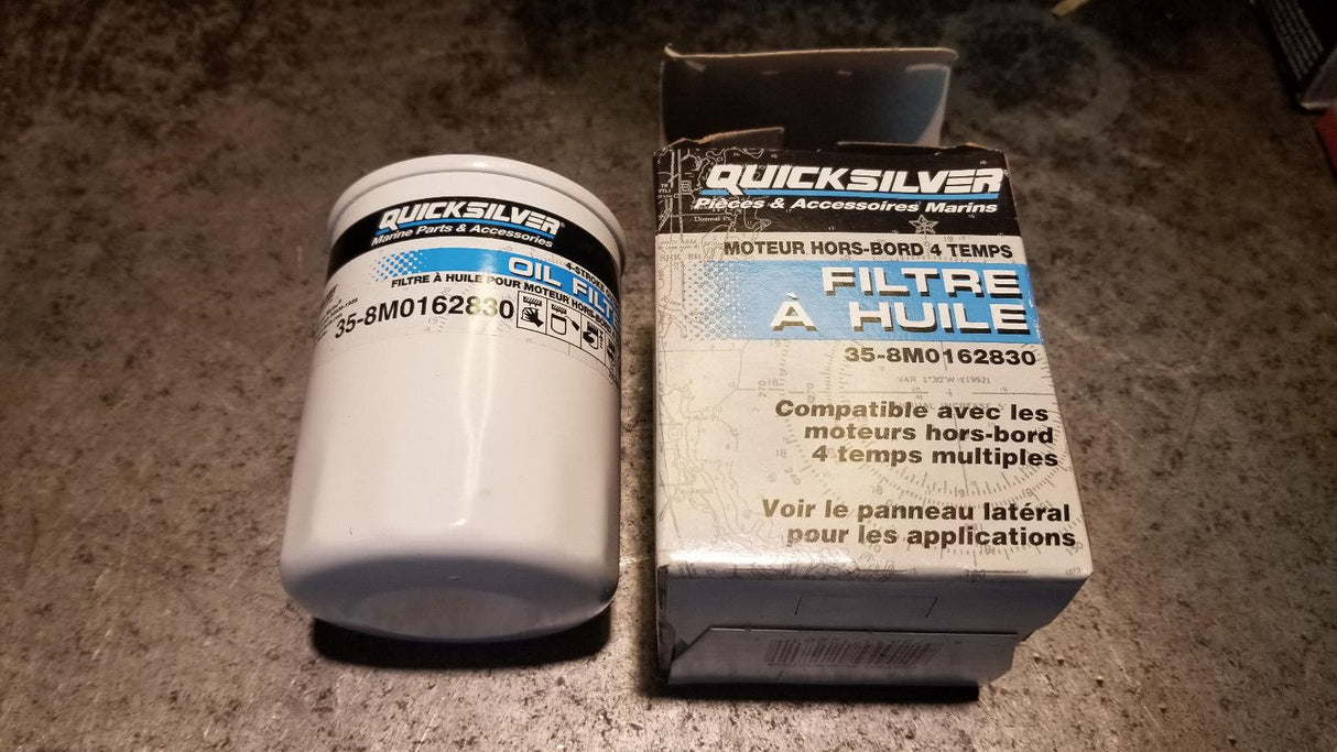35-8M0162830 Quicksilver New OEM Oil Filter