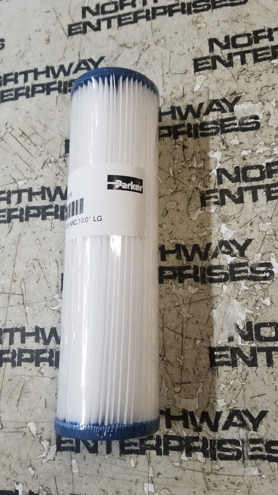 PARKER 20 Micron Parker Village Marine Tec Pleated Water Filter, 33-0118