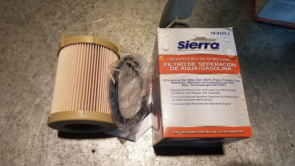 SIERRA 18-8127-1 Fuel filter cartridge FUEL FILTER