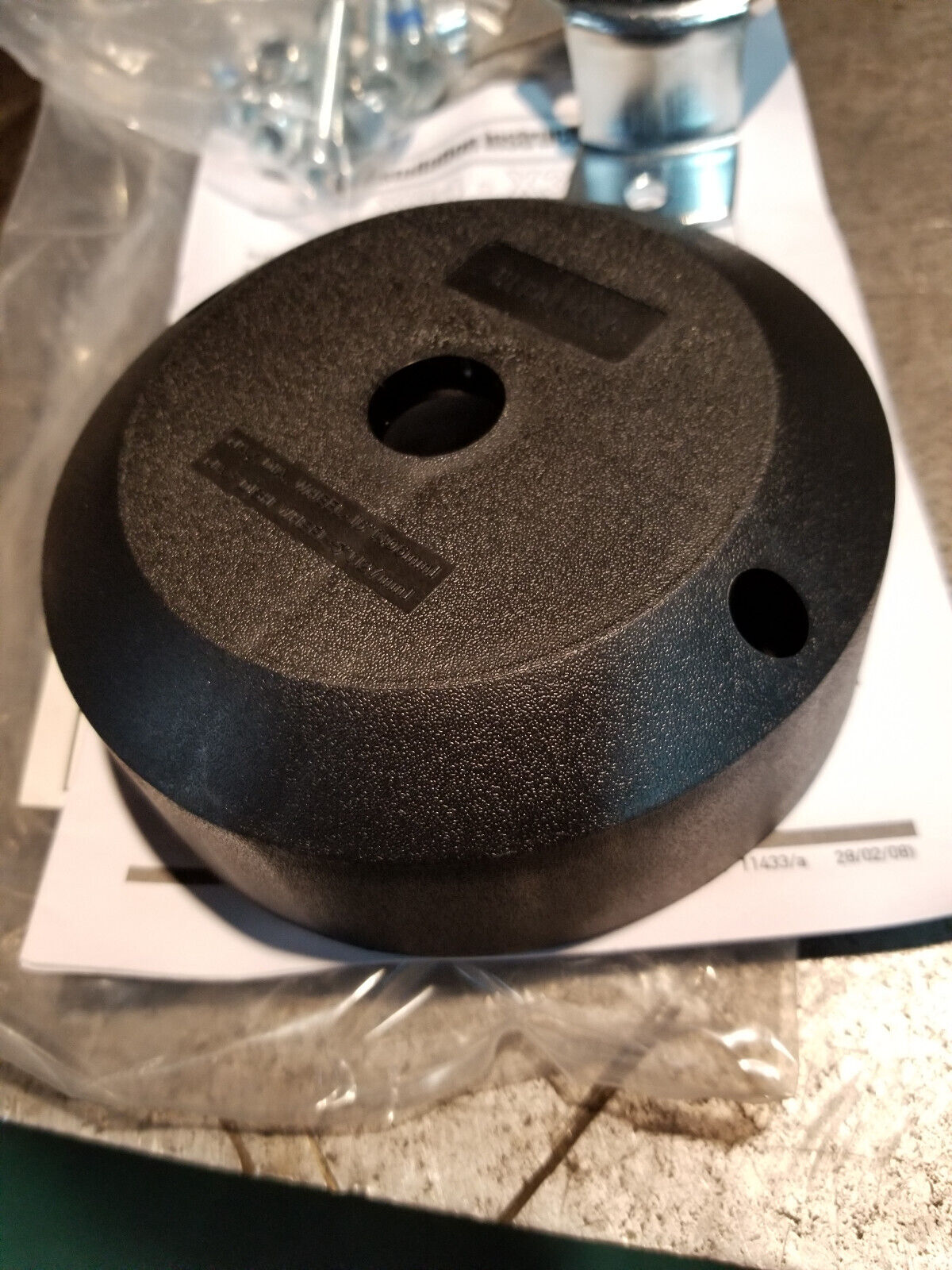 T71FC Uflex Single Cable Rotary Steering Helm