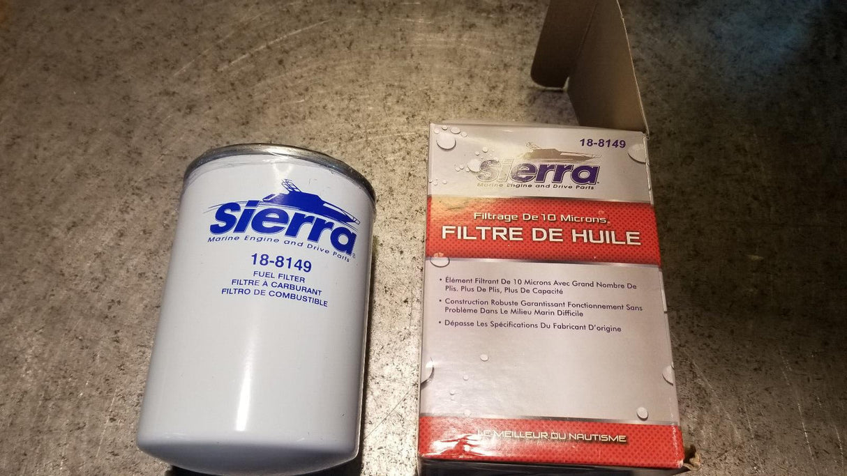 Sierra 18-8149 10 Micron, High Capacity Fuel Water Separating Filter