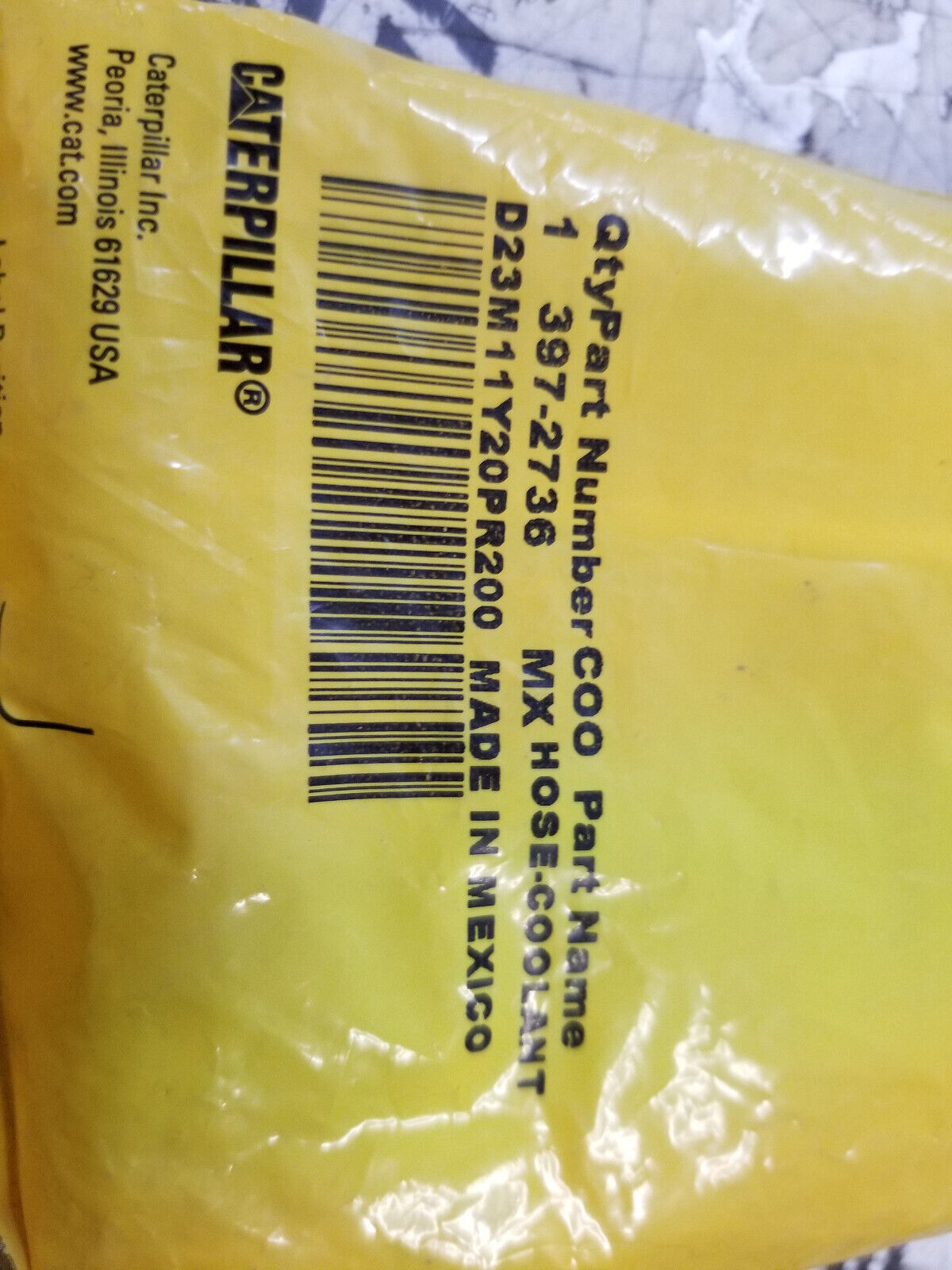 397-2736 HOSE-COOLANT 3972736