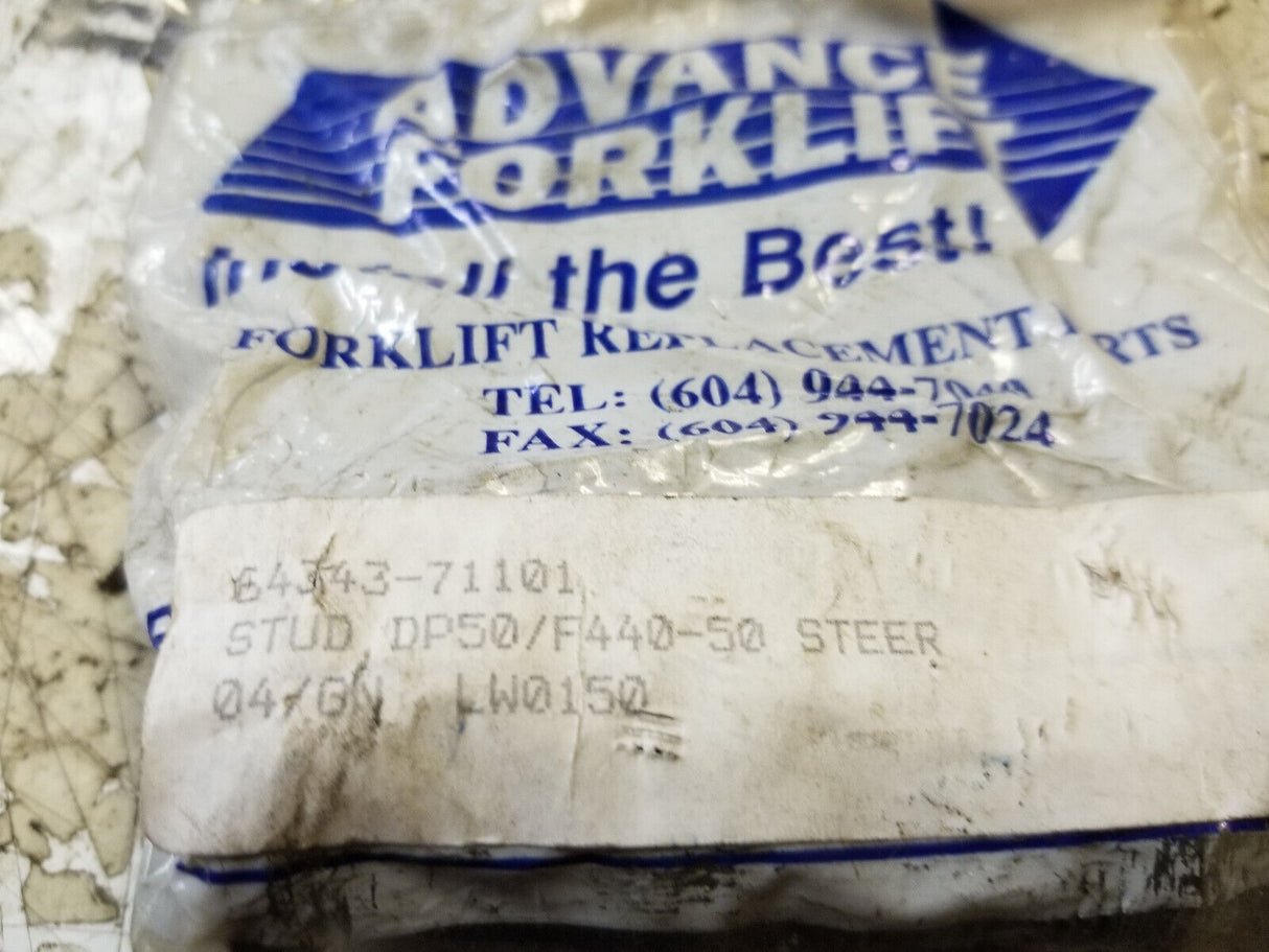 Wheel Stud 64343-71101 For Mitsubishi Forklift