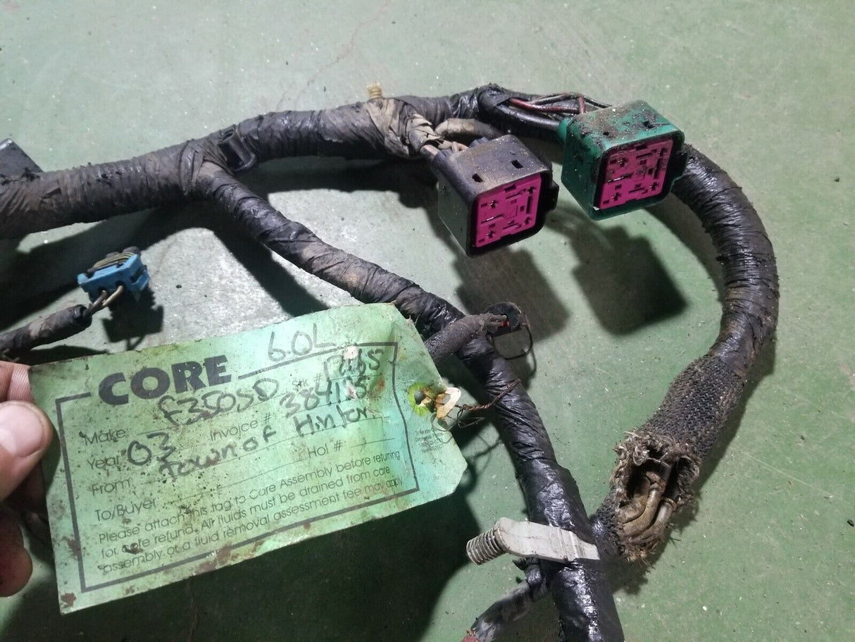 Ford Super Duty 6.0L 4x4 Engine Wire Harness 1846377c91