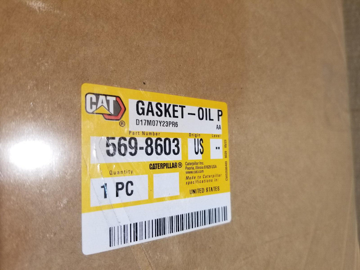 569-8603 0.49mm Thick Oil Pan Gasket 5698603
