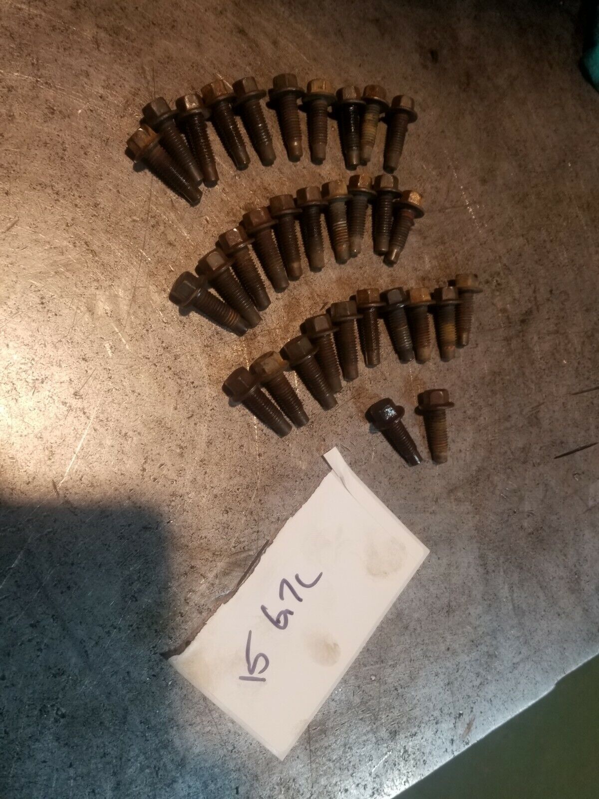 2015 6.7L Cummins Oil Pan Bolts 32pc