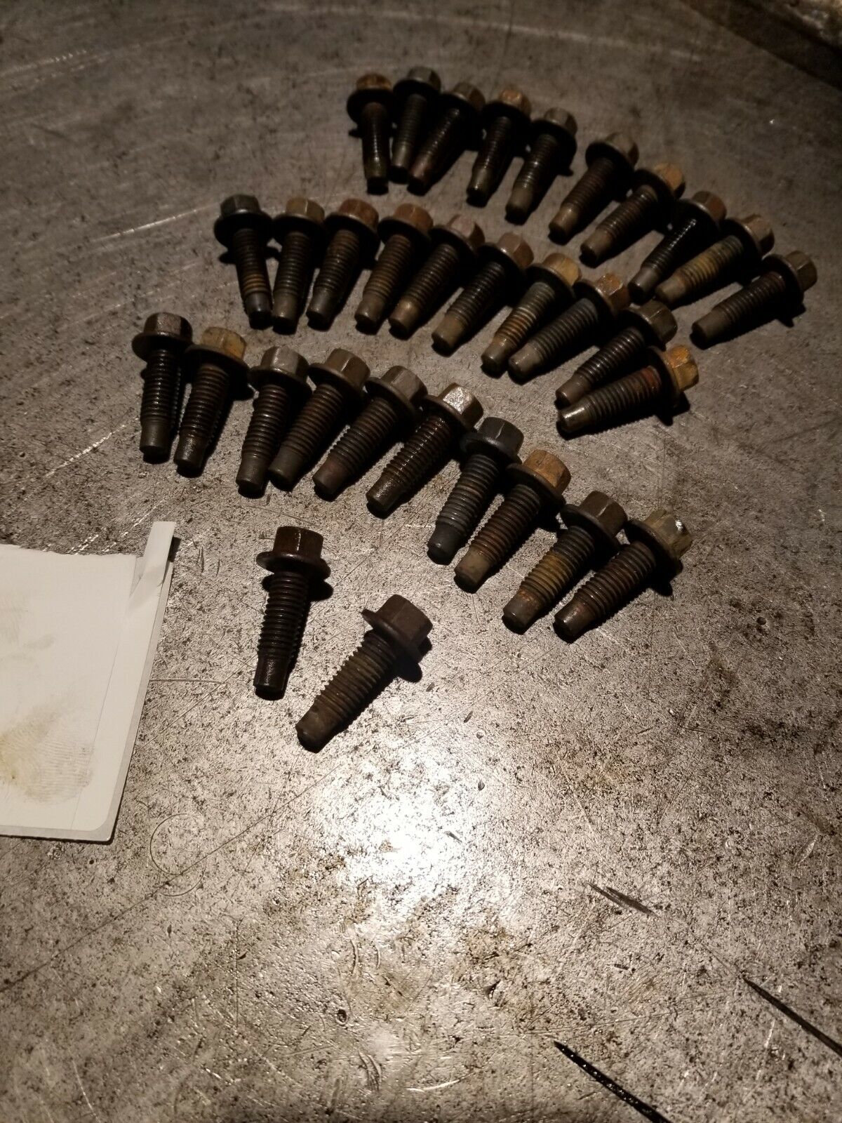 2015 6.7L Cummins Oil Pan Bolts 32pc
