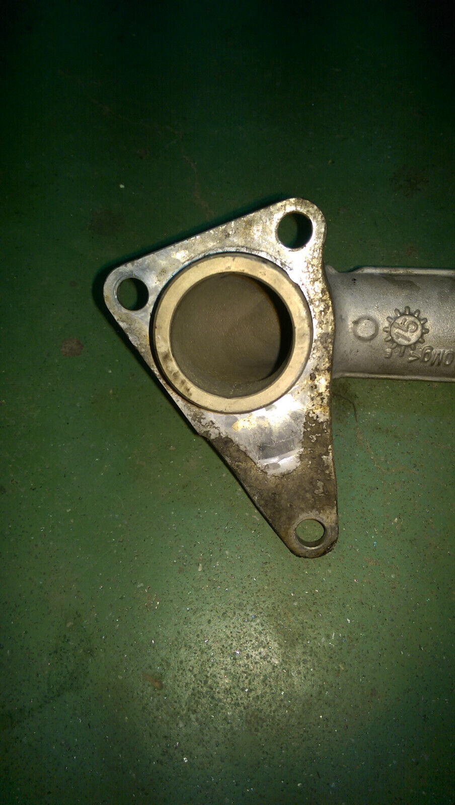 3.2L FORD 6C1Q-8250-B2B WATER OUTLET PIPE