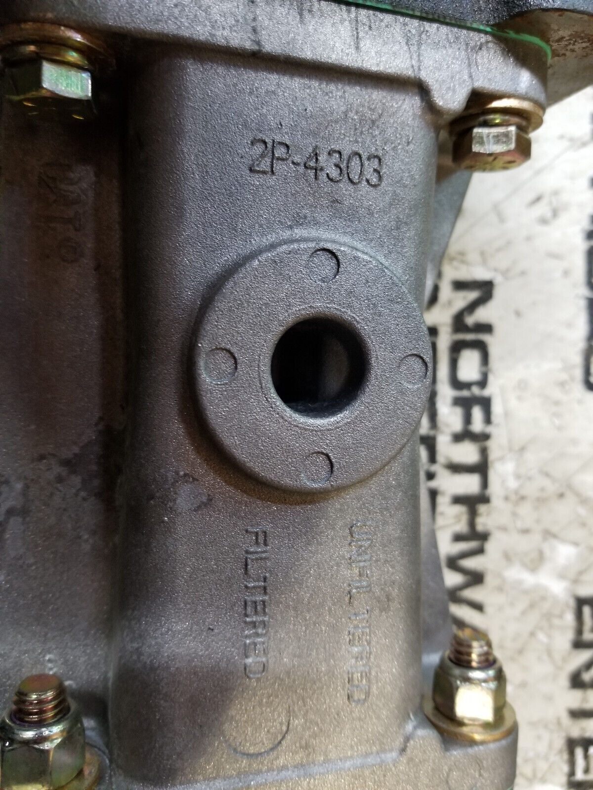 2P-4303 4N-2357 DUAL FILTER HOUSING 4N-7082