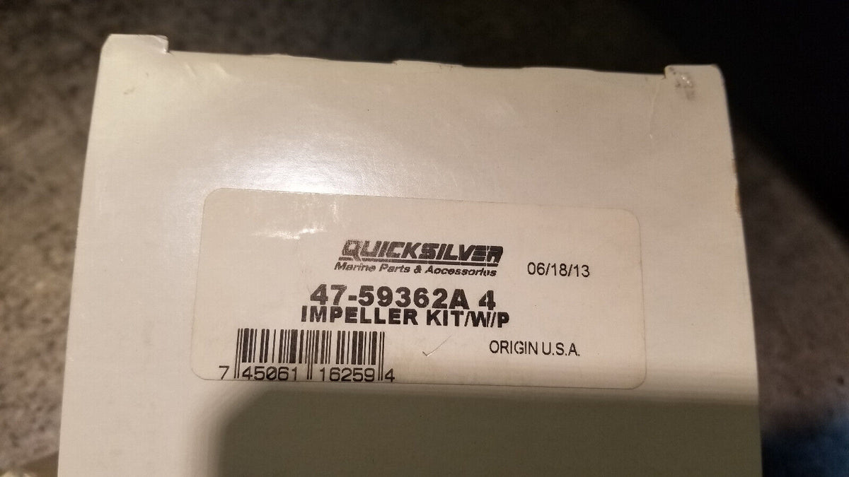 47-59362A4 Quicksilver Impeller Kit- WATERPUMP IMPELLER