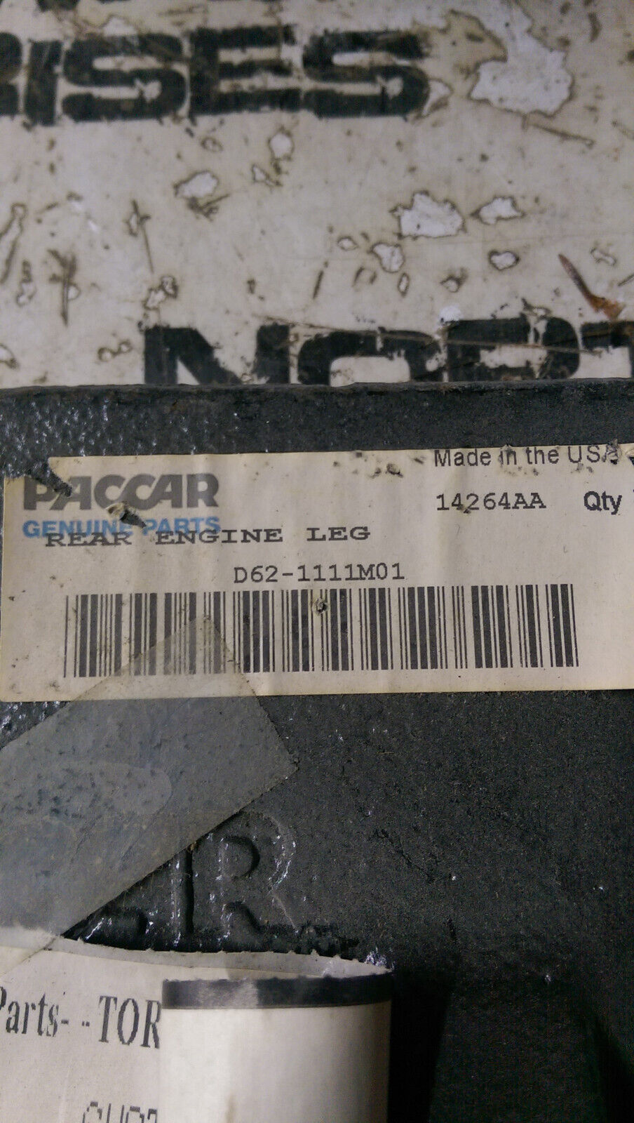 D62-1111M01 Leg-Engine Rear LH