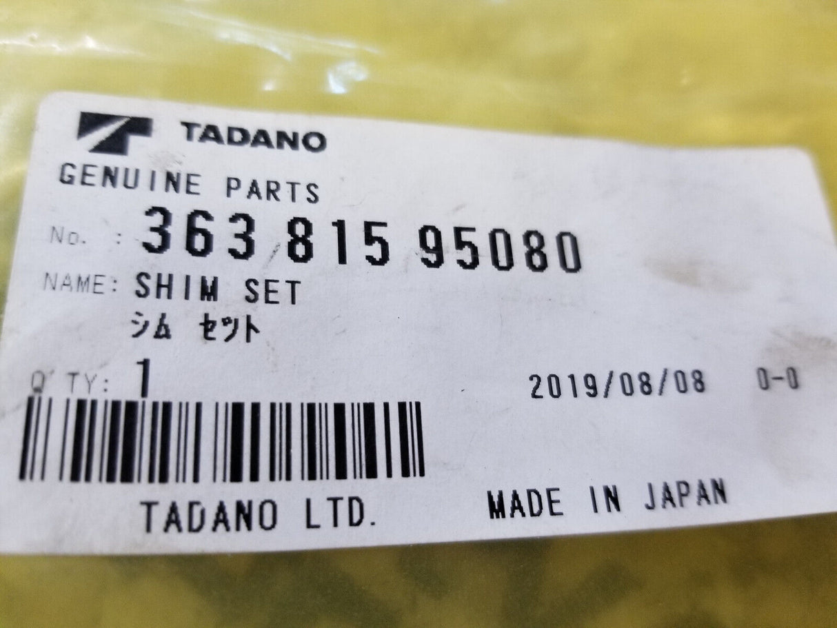 TADANO SHIM SET 363 815 95080 36381595080
