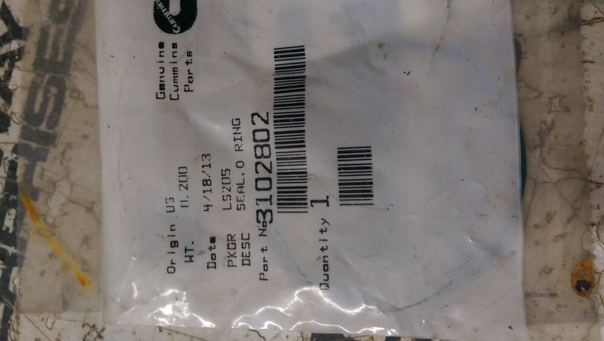 3102802 CUMMINS SEAL ORING