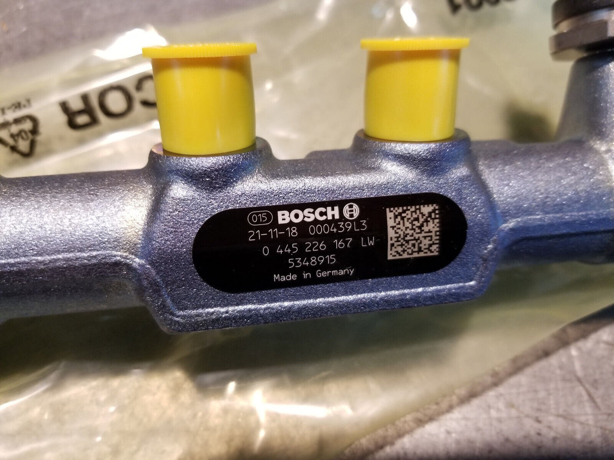 OEM Cummins Bosch 0445226167 5348915 Fuel Rail