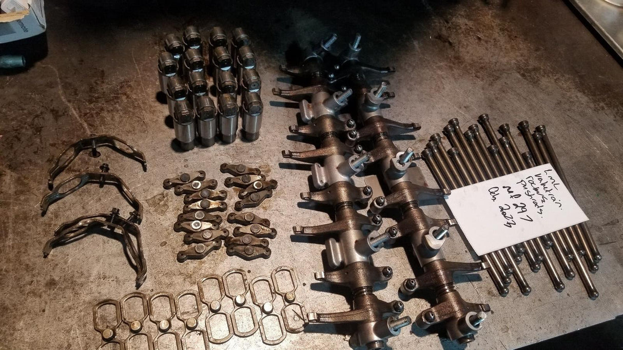 2011-2015 Chevy GMC 6.6 LML DURAMAX VALVETRAIN ROCKER ARMS LIFTERS REF2023