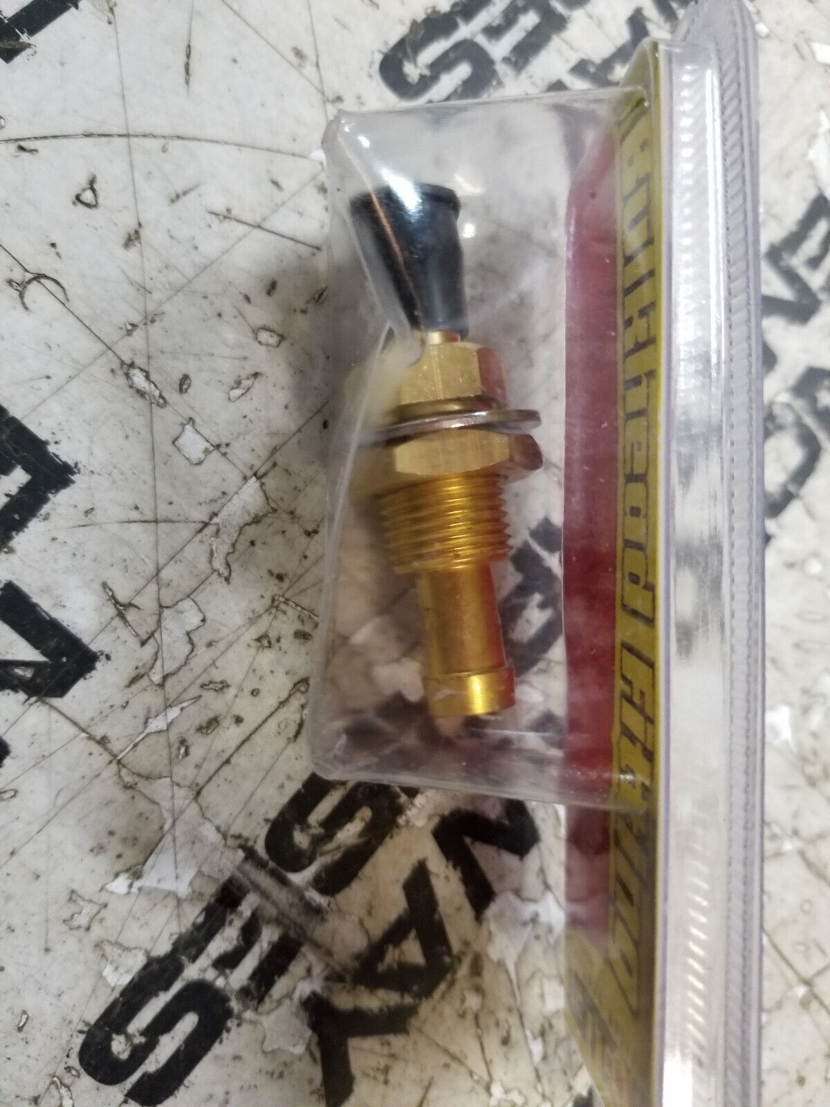 Moeller 033210-10 Brass Bulk Head Fitting 3/8"