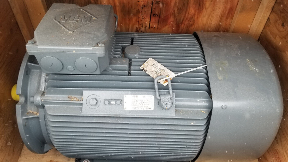 VEM MOTOR IE3-W41R 280M 4 EE LL TPM HW 90.00KW 120.7HP 1790RPM 460V D 60HZ IM B3