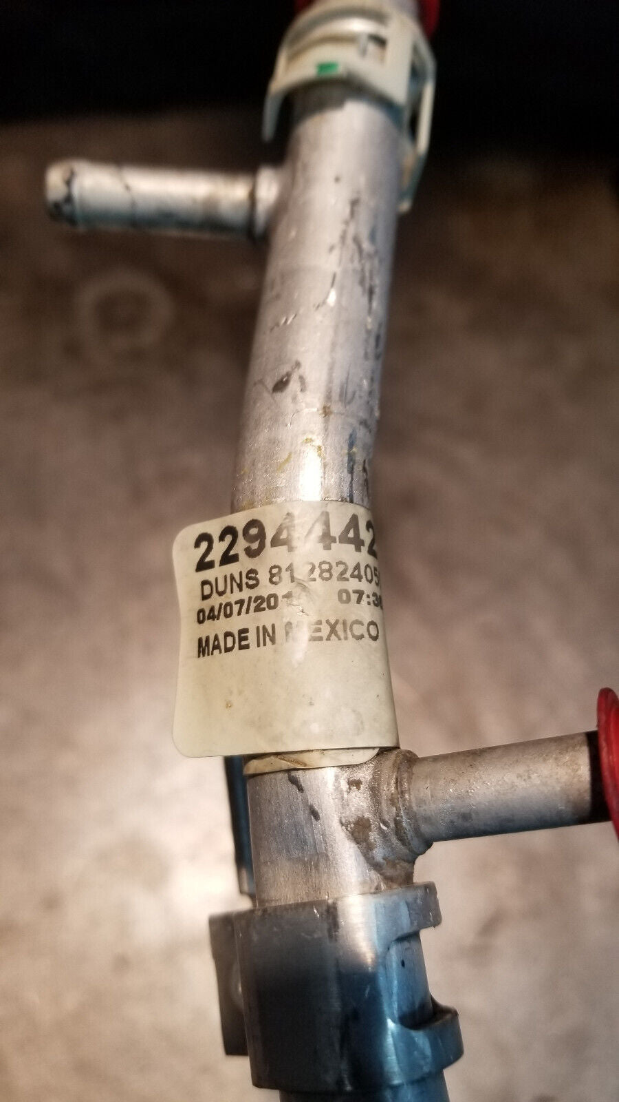 22944429 Genuine GM HVAC Heater Outlet Pipe