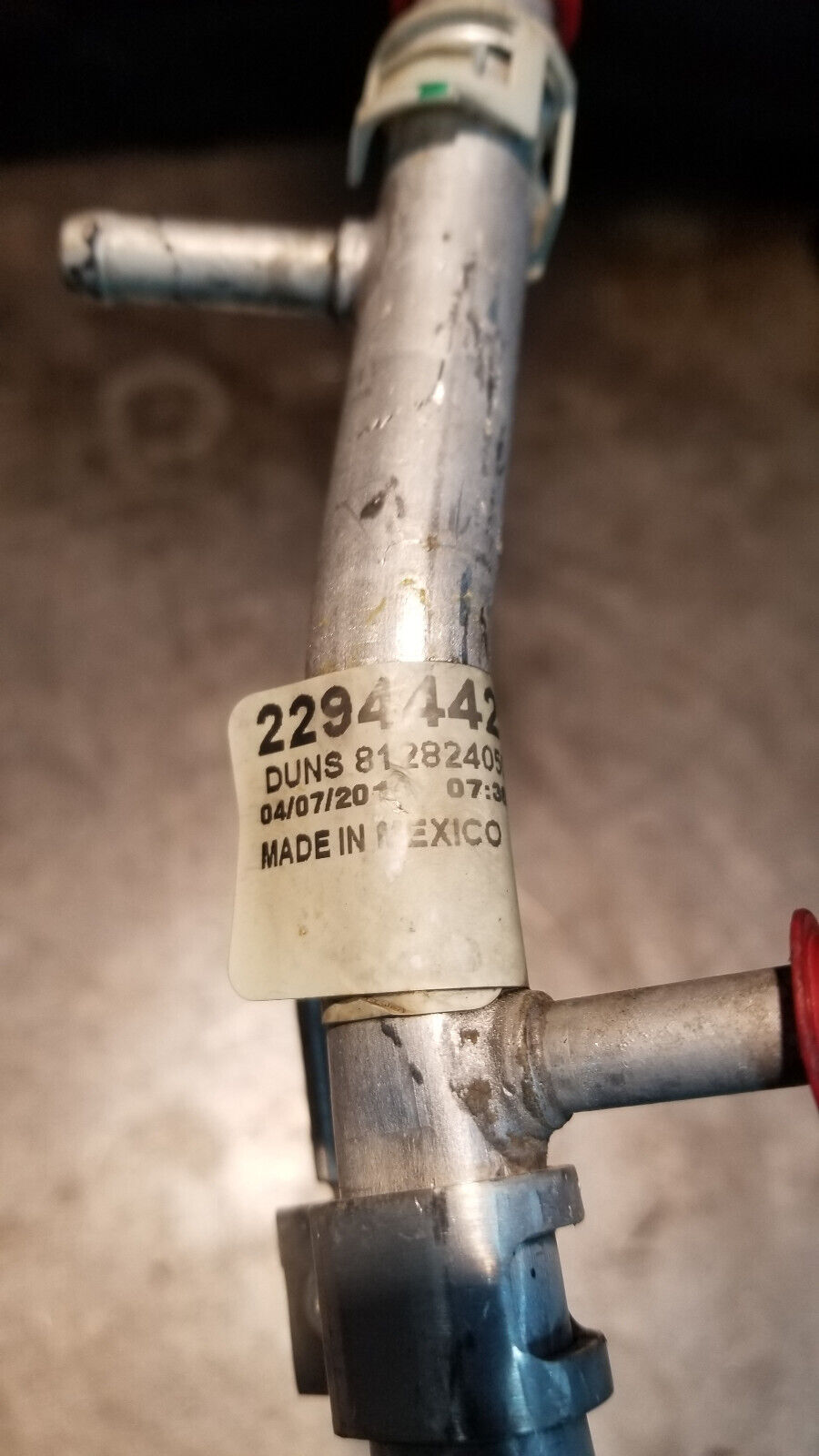 22944429 Genuine GM HVAC Heater Outlet Pipe