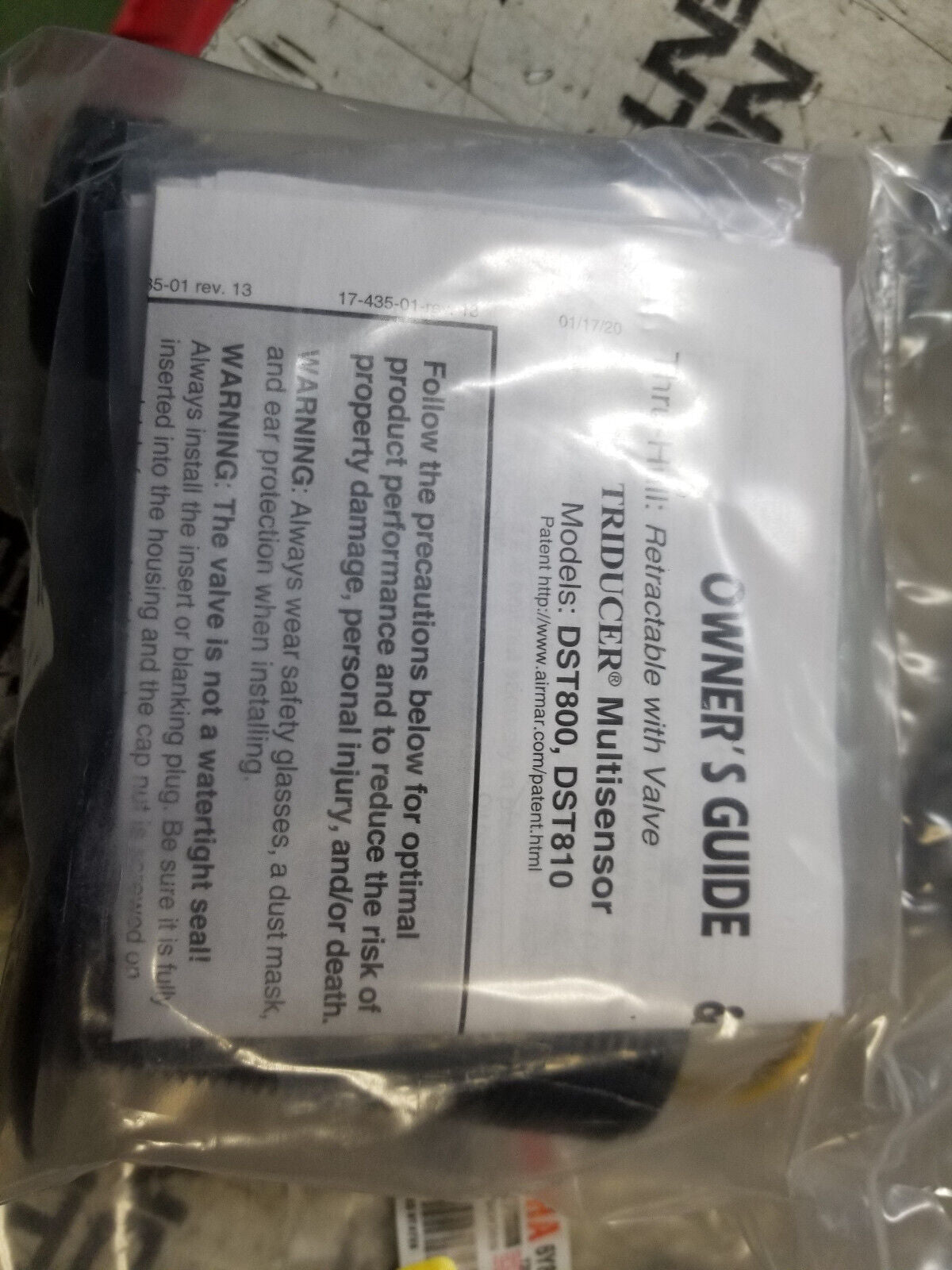 YAMAHA MULTISENSOR THRU HULL # 6Y8-83688-11-00 44-196-8-01