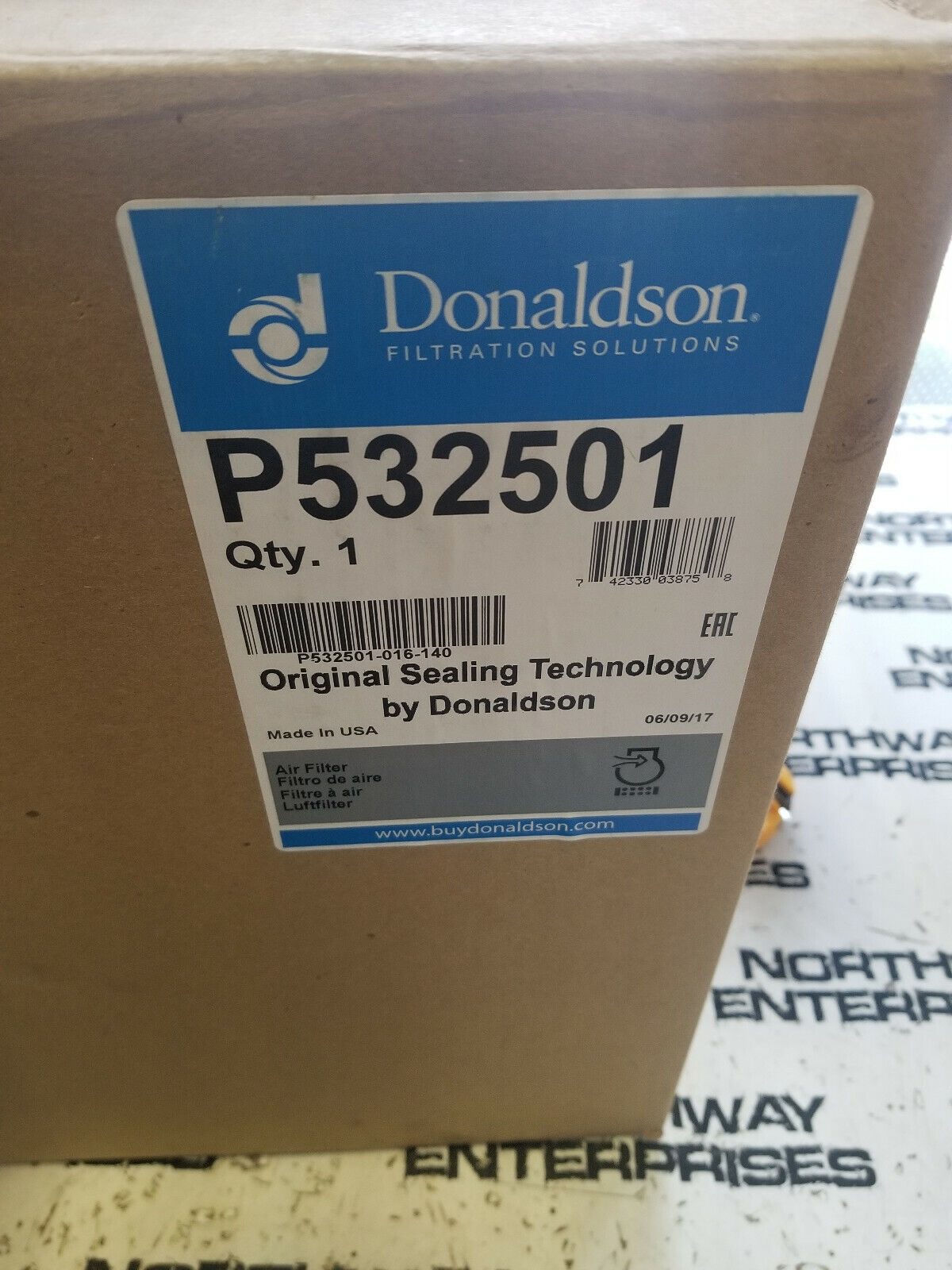 DONALDSON P532501 - ELEMENT ASSY 6479 6I2501 fits Caterpillar (CAT)
