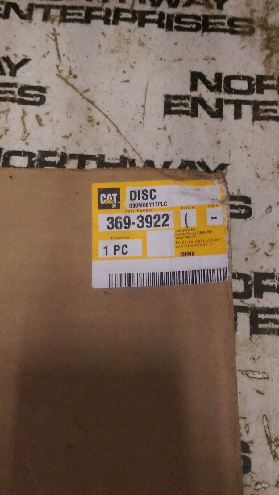 CATERPILLAR 369-3922: DISC