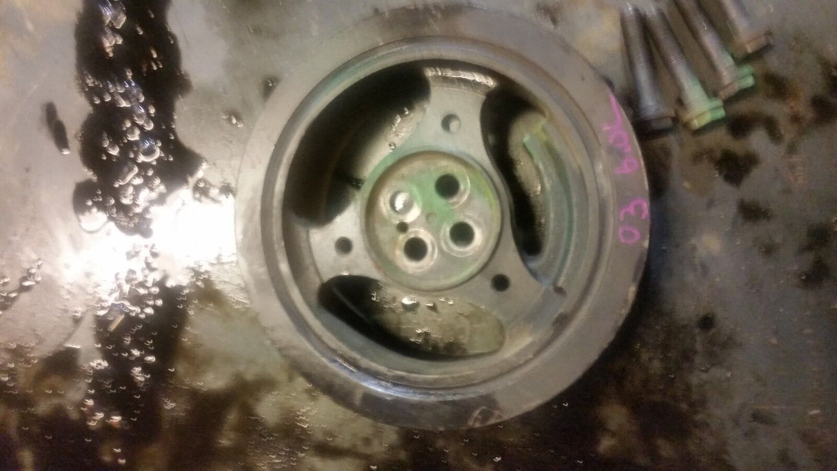 03-04 Ford F350 6.0 Powerstroke Diesel Harmonic Balancer Crank Pulley 671305