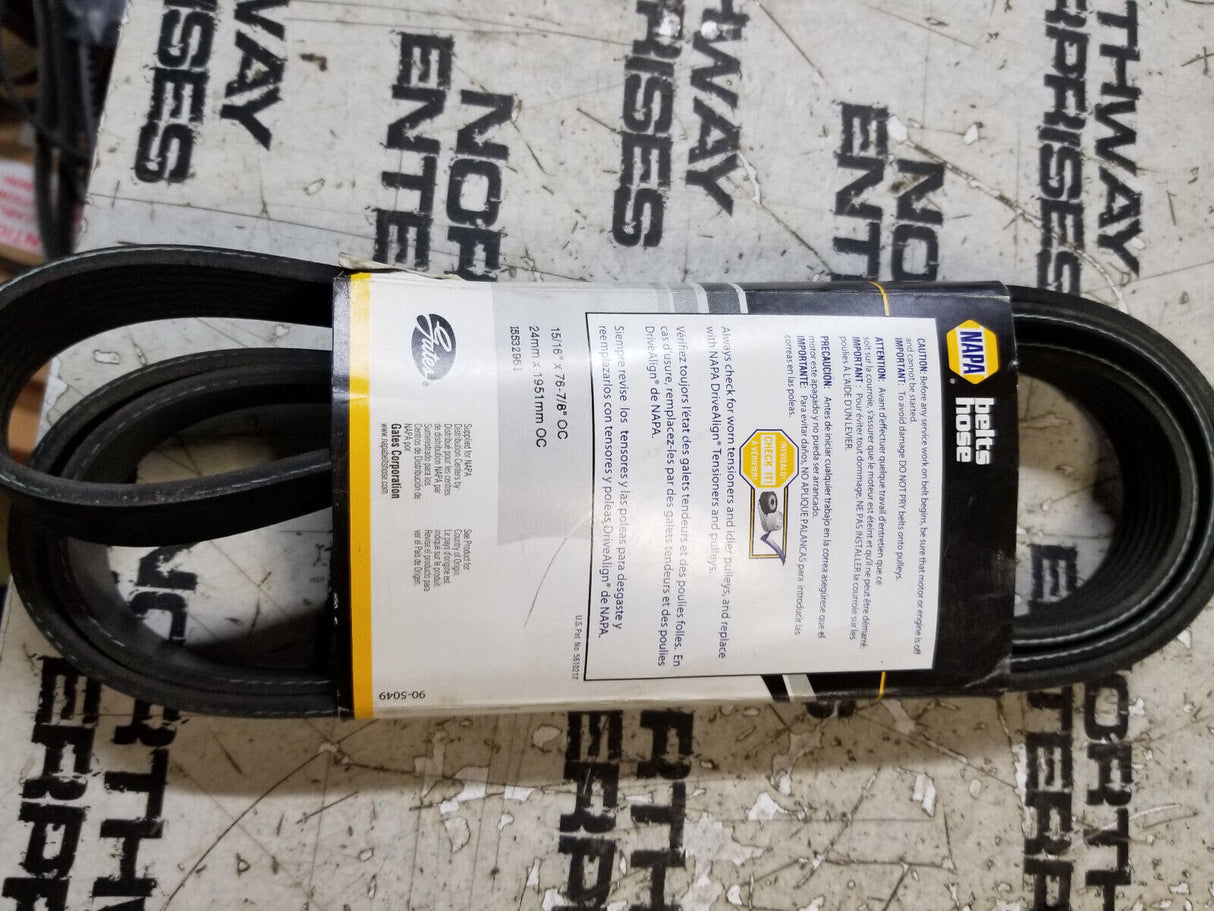 NAPA alternator belt NBH 25070763 25-070763