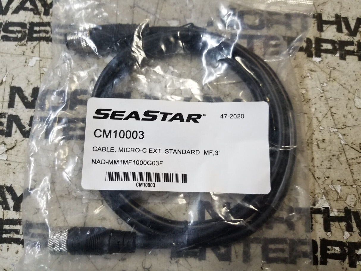 Seastar Teleflex Optimus MIC-C PLG M/F THIN DEV NET 3' CM10003 BLACK