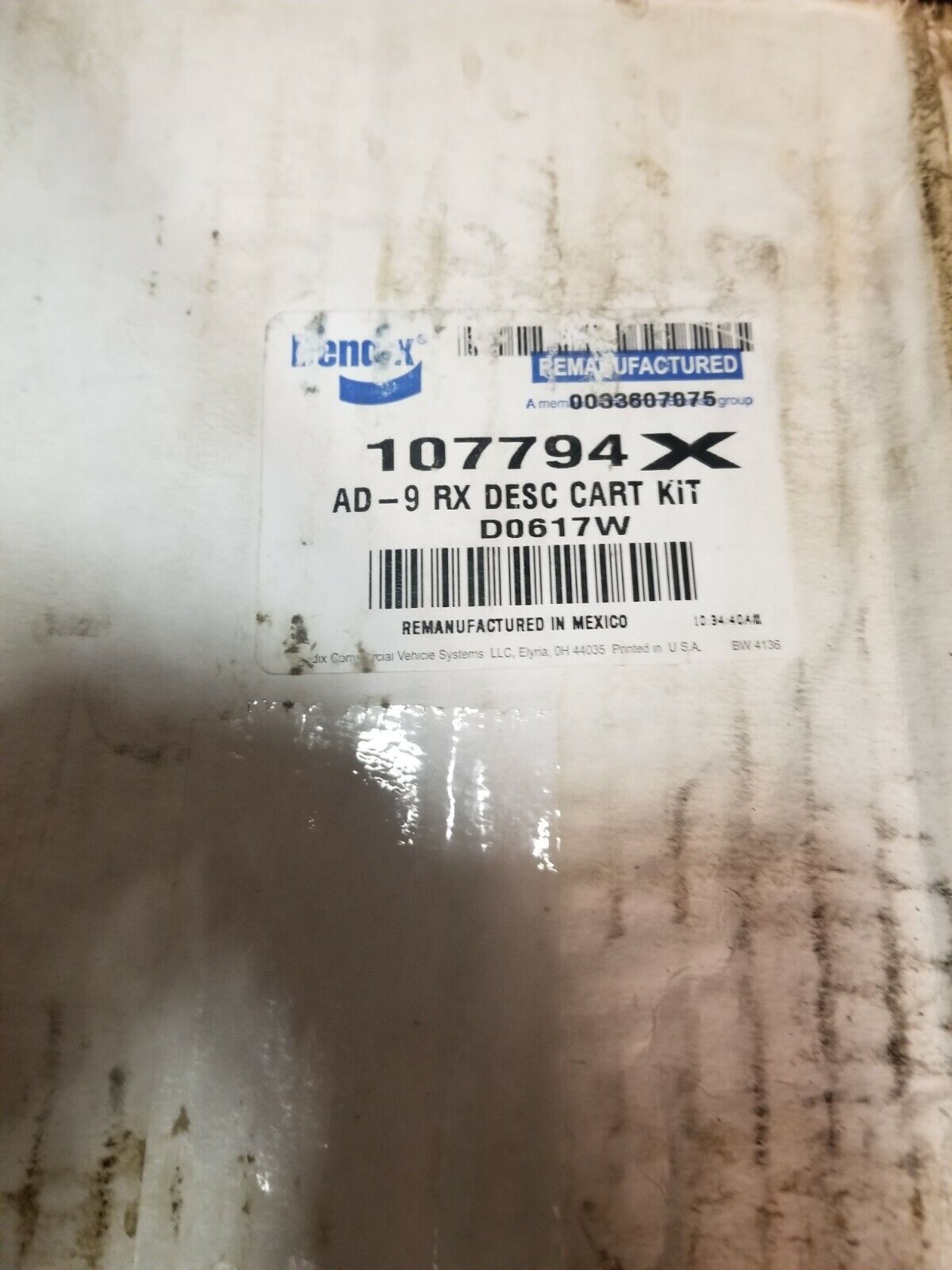 107794X BENDIX AD-9 AIR DRYER CARTRIDGE
