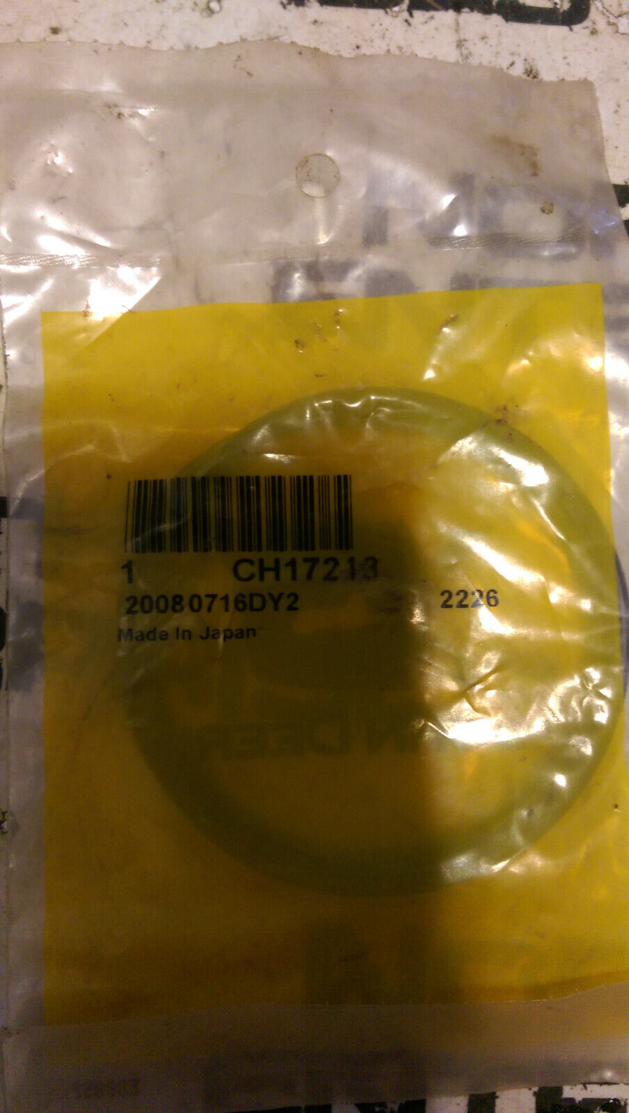 JOHN DEERE CH17213 PACKING