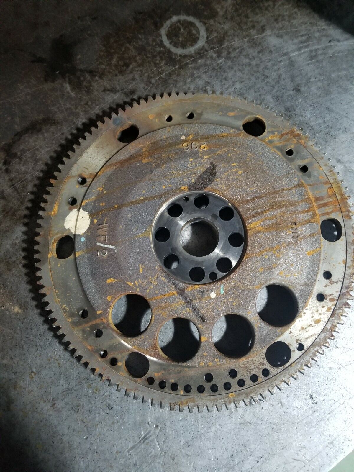 06-10 Duramax LBZ LMM FLYWHEEL Allison Flexplate Ring Gear 97372295 r255