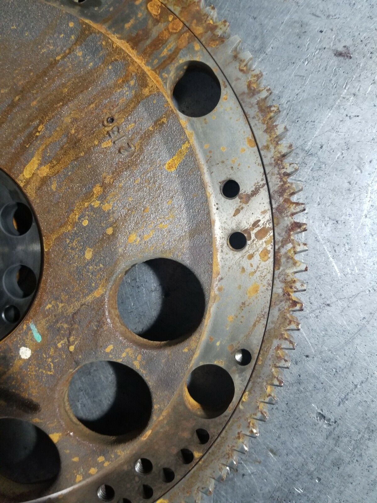 06-10 Duramax LBZ LMM FLYWHEEL Allison Flexplate Ring Gear 97372295 r255