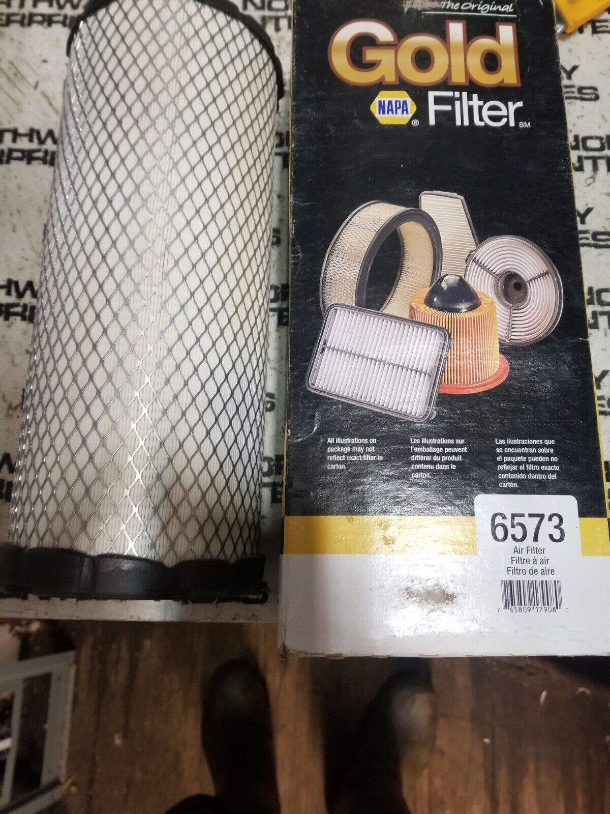 6573 NAPA Gold Air Filter