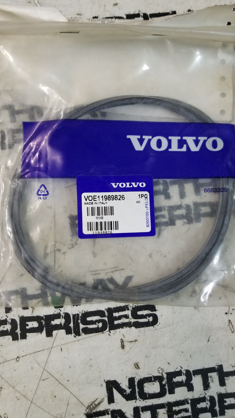 11989826 VOLVO SEAL PISTON SEAL VOE11989826