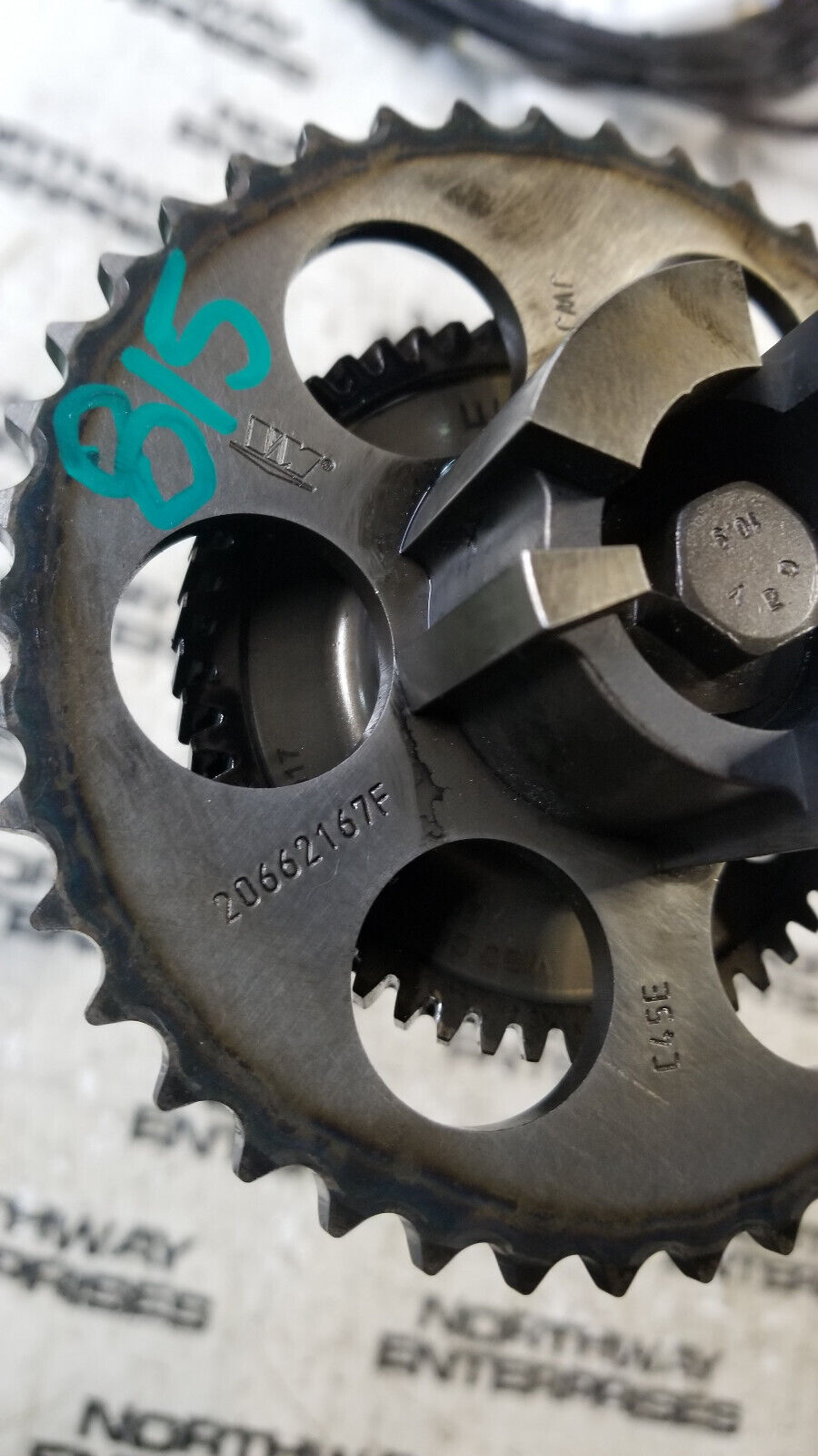 2014-2018 Right Side Exhaust Camshaft 20662167F 3.0L ECO Diesel 3602120F