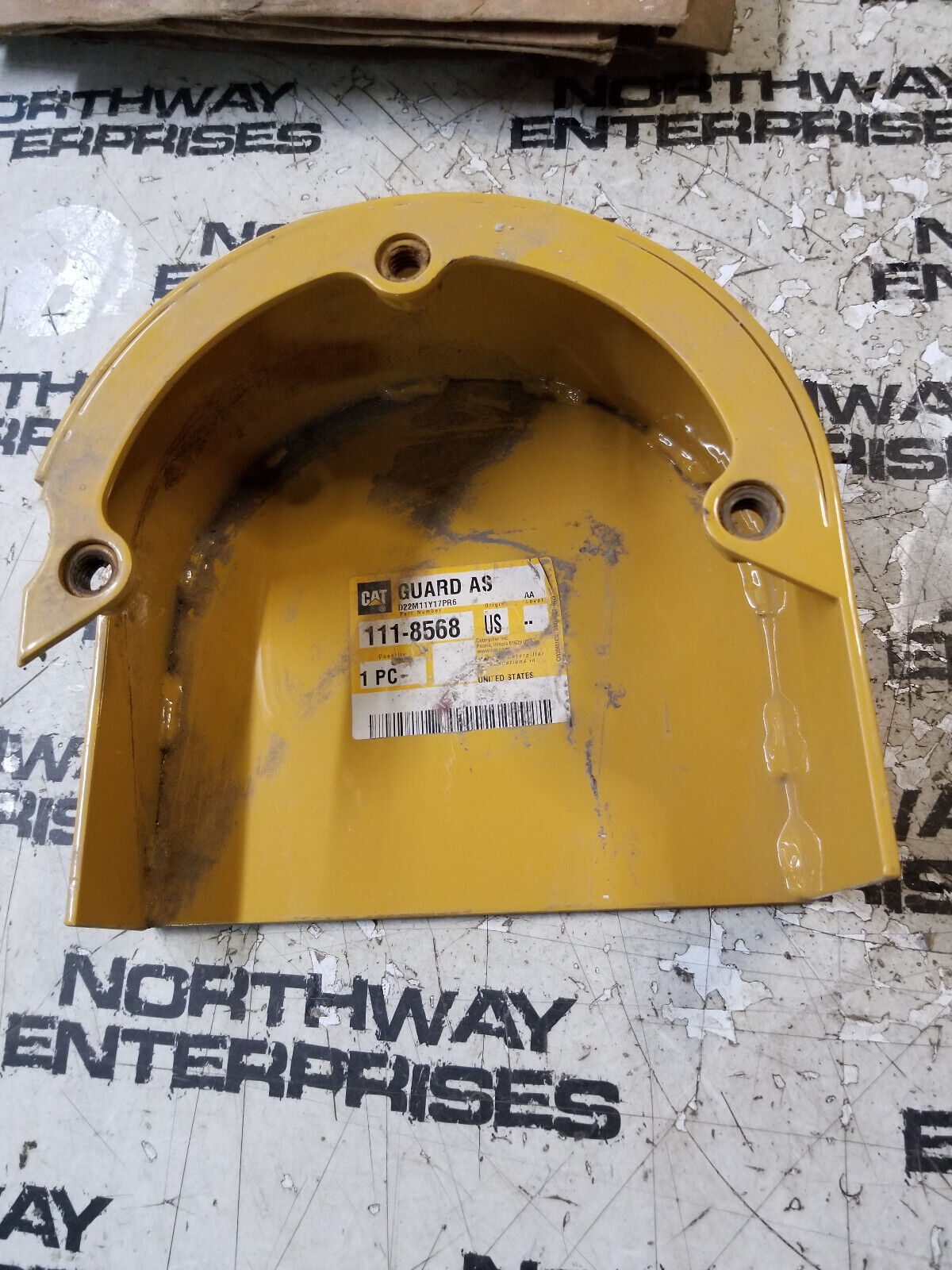 CAT 111-8568 Guard (Compressor Pulley) 1118568