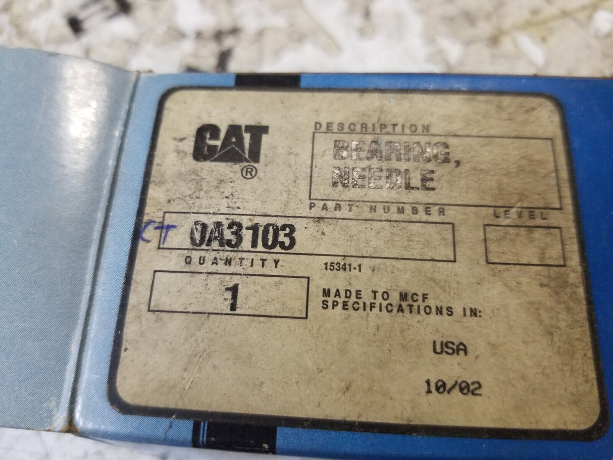 0A3103 Caterpillar Needle Bearing 0A-3103 SK14190207JE