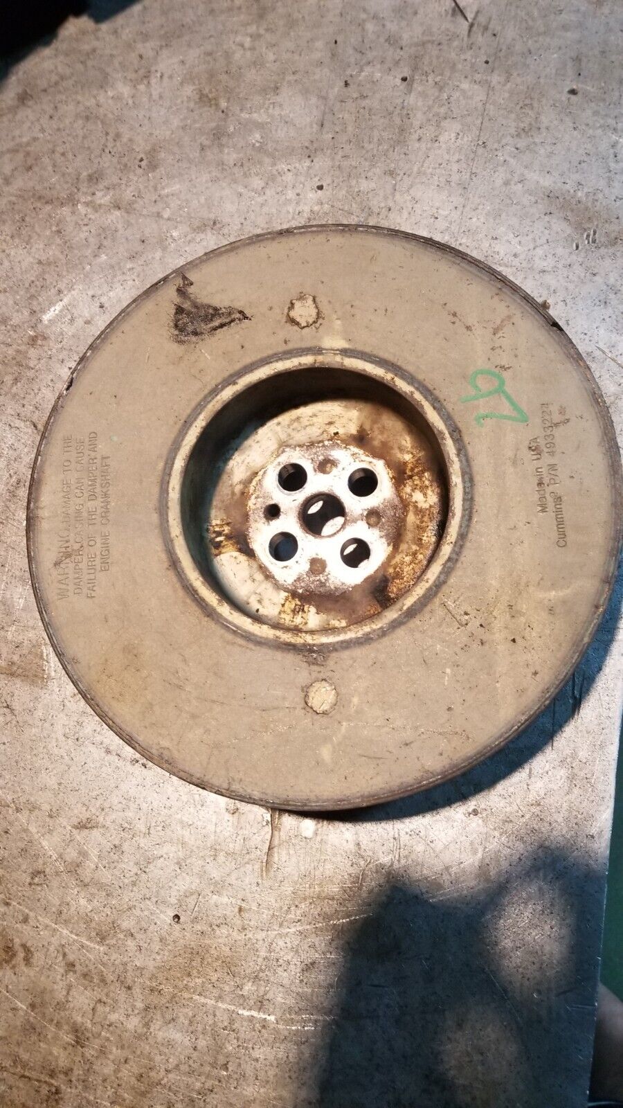 4933224 CUMMINS 6.7L HARMONIC BALANCER