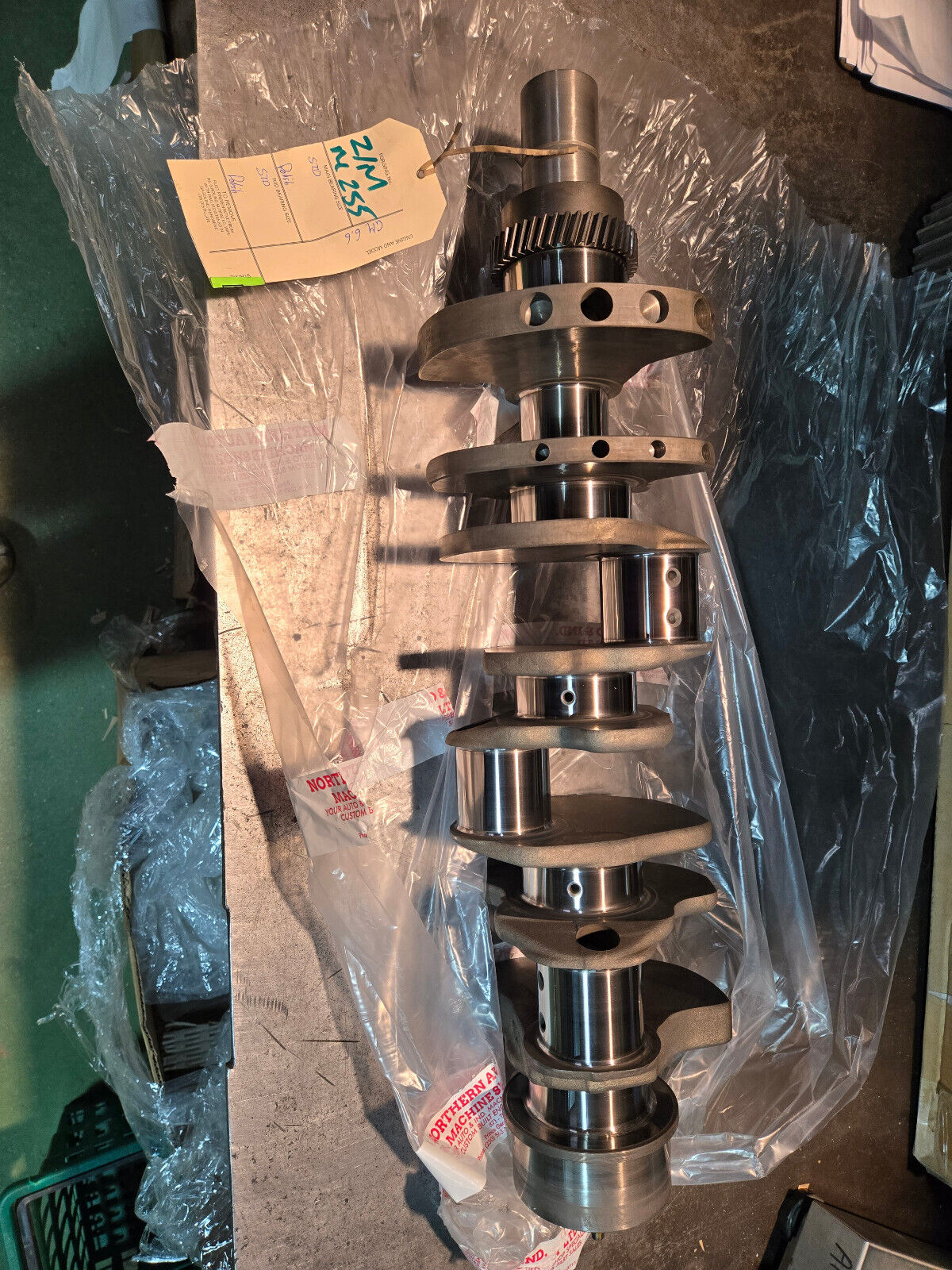 97374386 2006-2010 LBZ LMM 6.6L DURAMAX CRANKSHAFT POLISHED STANDARD SONOFLUXED