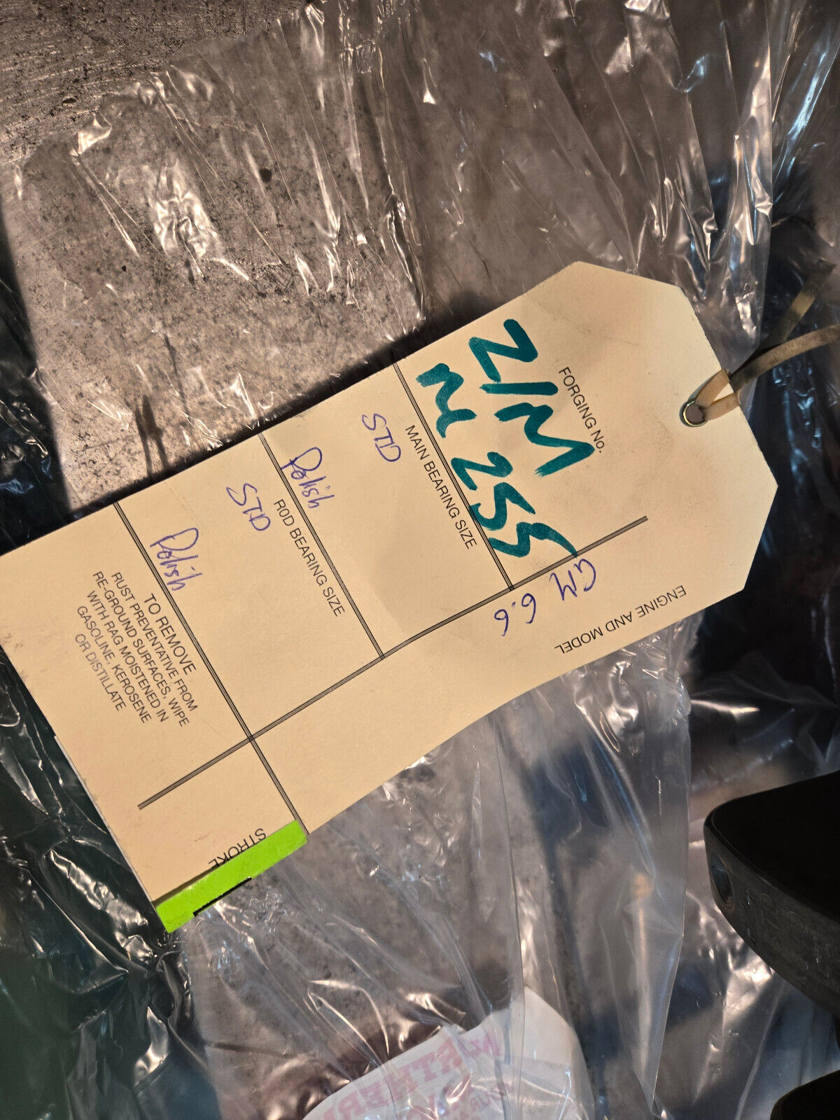 97374386 2006-2010 LBZ LMM 6.6L DURAMAX CRANKSHAFT POLISHED STANDARD SONOFLUXED