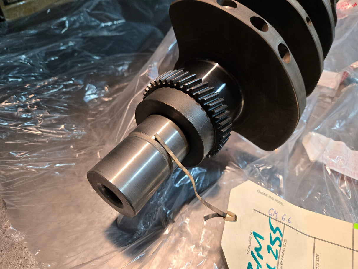 97374386 2006-2010 LBZ LMM 6.6L DURAMAX CRANKSHAFT POLISHED STANDARD SONOFLUXED