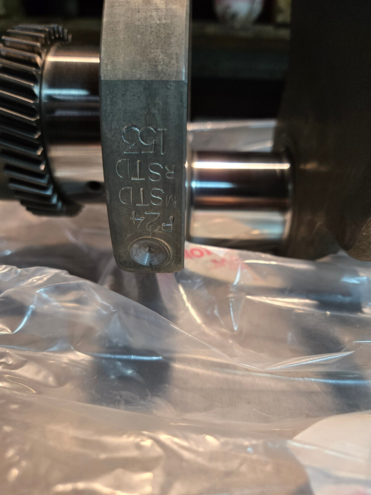 97374386 2006-2010 LBZ LMM 6.6L DURAMAX CRANKSHAFT POLISHED STANDARD SONOFLUXED