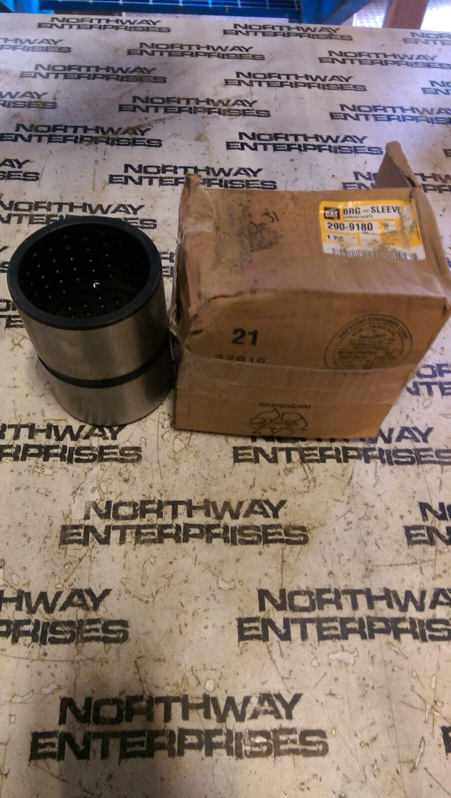CATERPILLAR 290-9180: Sleeve Bearing (Bushing) 2909180