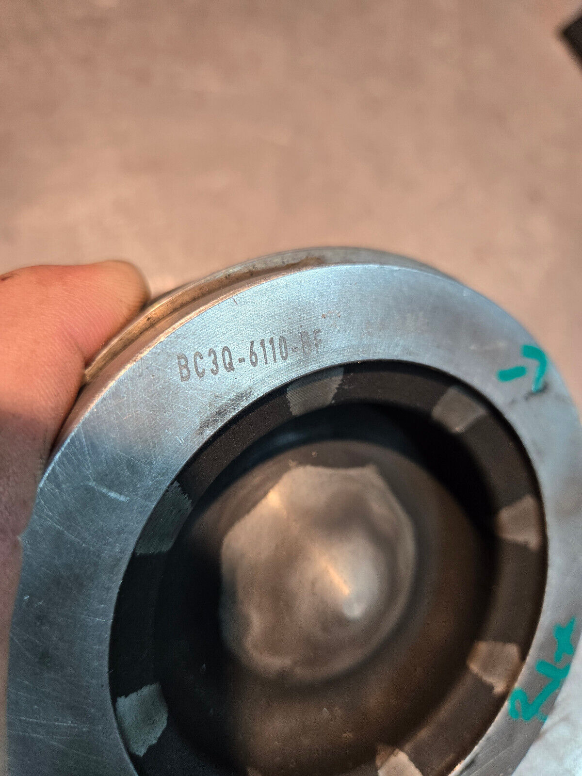 bc3q-6110-bf 6.7 Powerstroke Piston and Wristpin Used BC3Z-6108-D