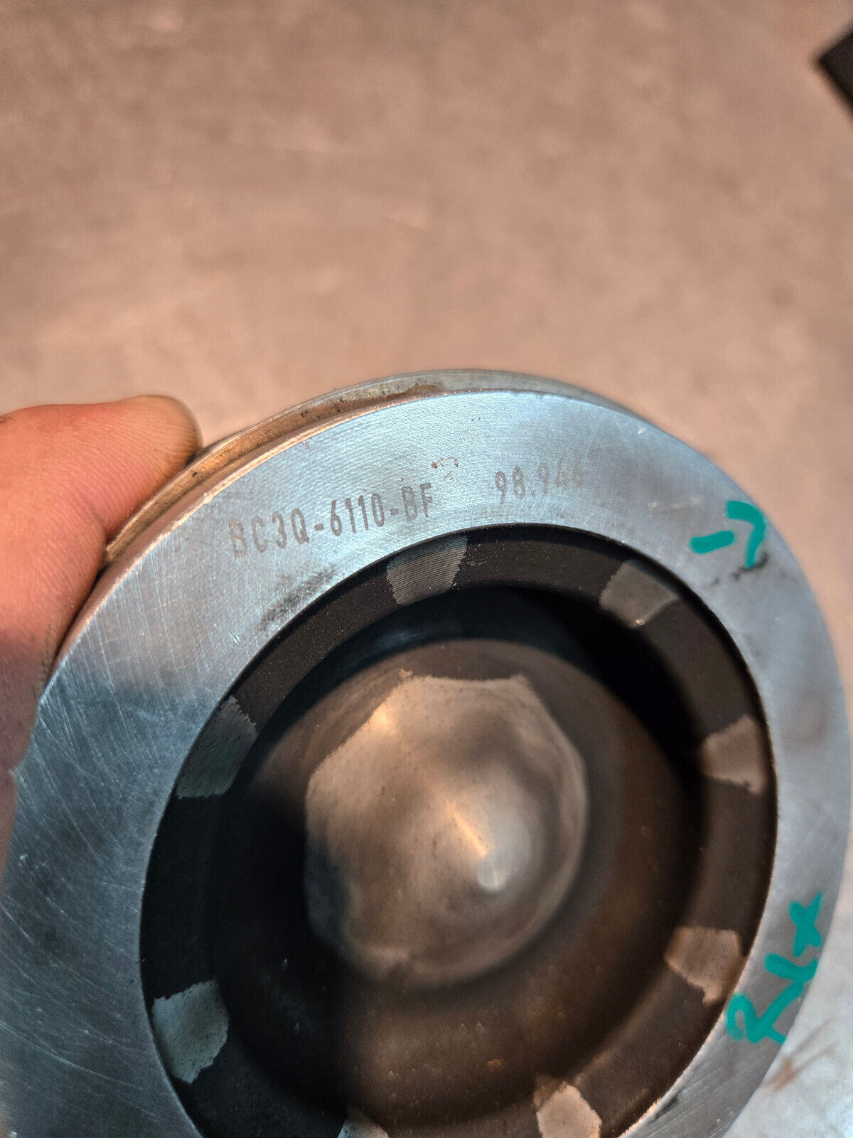 bc3q-6110-bf 6.7 Powerstroke Piston and Wristpin Used BC3Z-6108-D