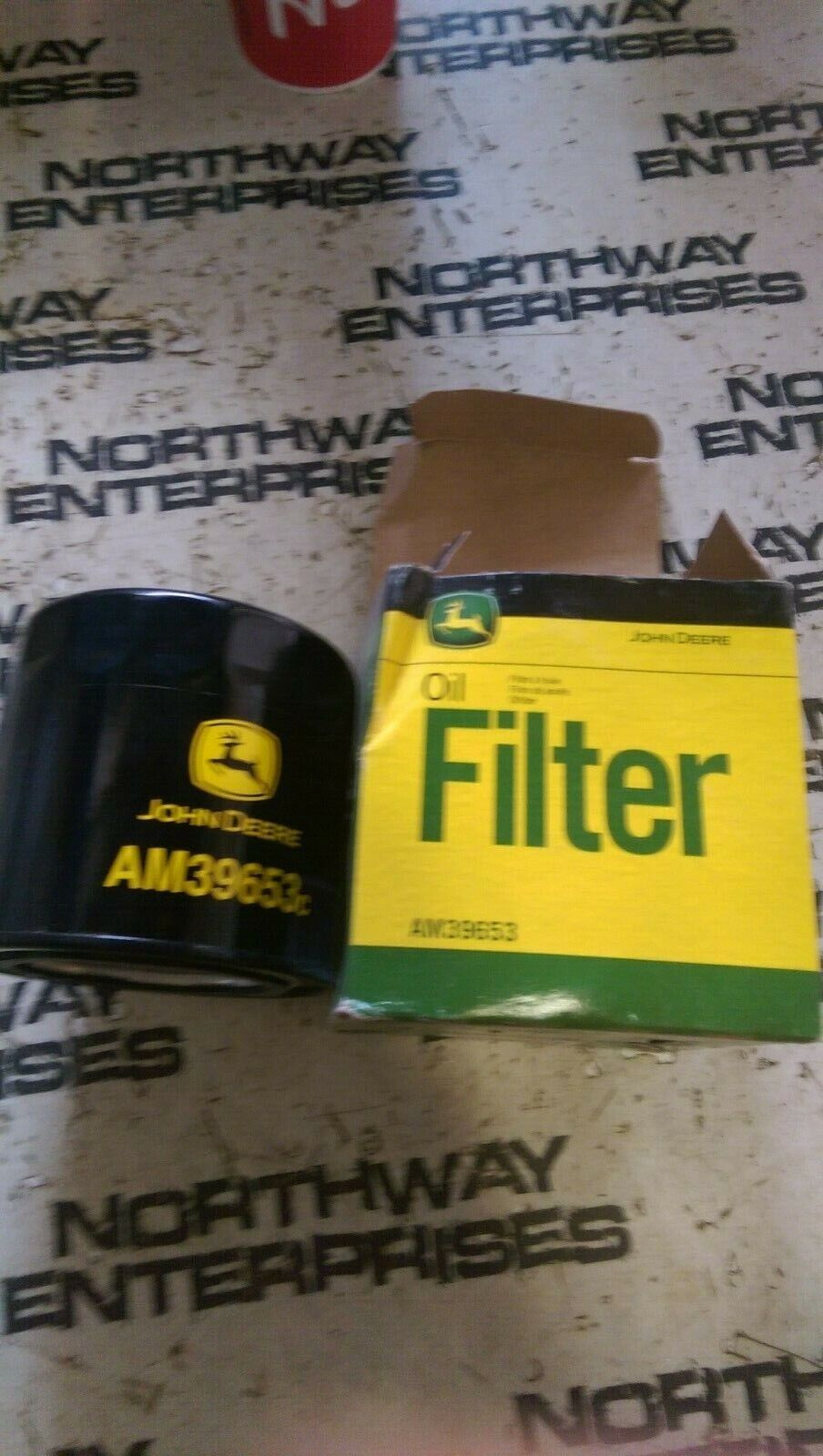 John Deere Original Oil Filter AM39653 TRANSMISSION FILTER