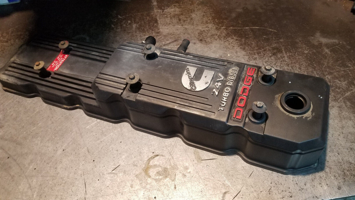 Dodge Ram 5.9L Cummins USED VALVE COVER ASSEMBLY 2005-07 4931453 4931454 REM21