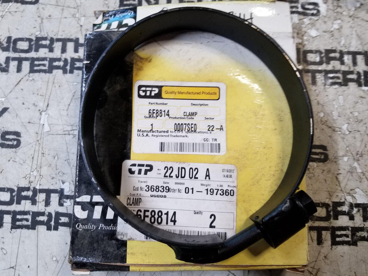 CTP 6F8814 CLAMP 6F-8814